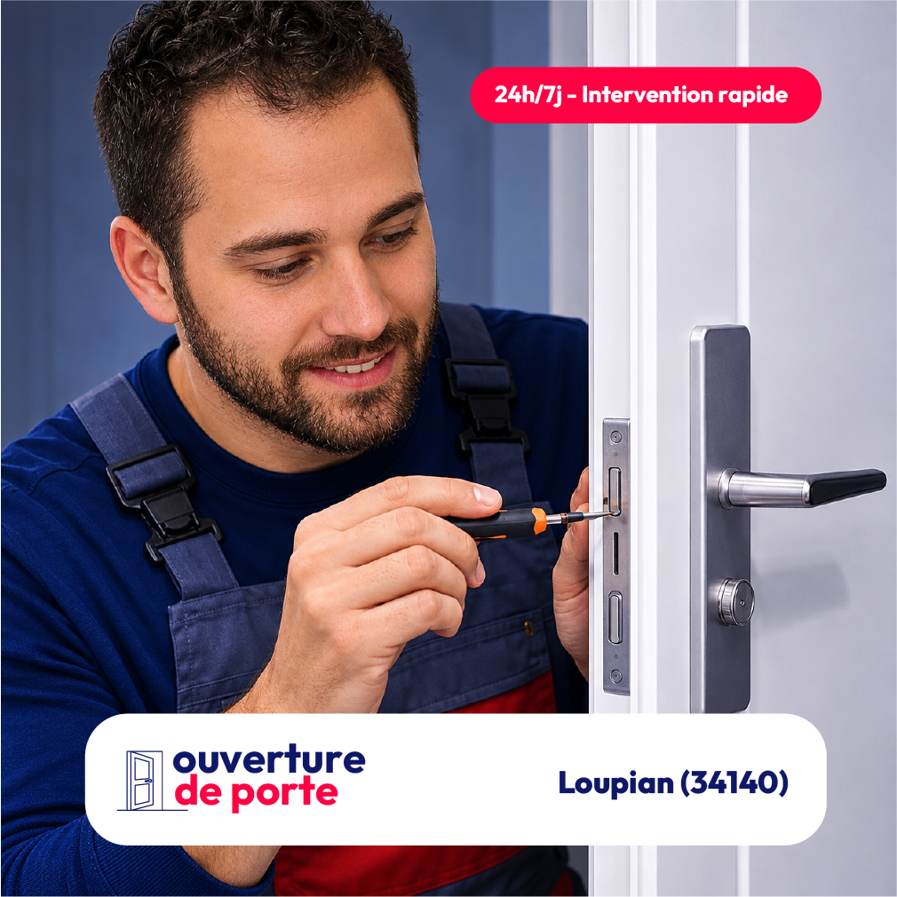 Serrurier à Loupian (34140)