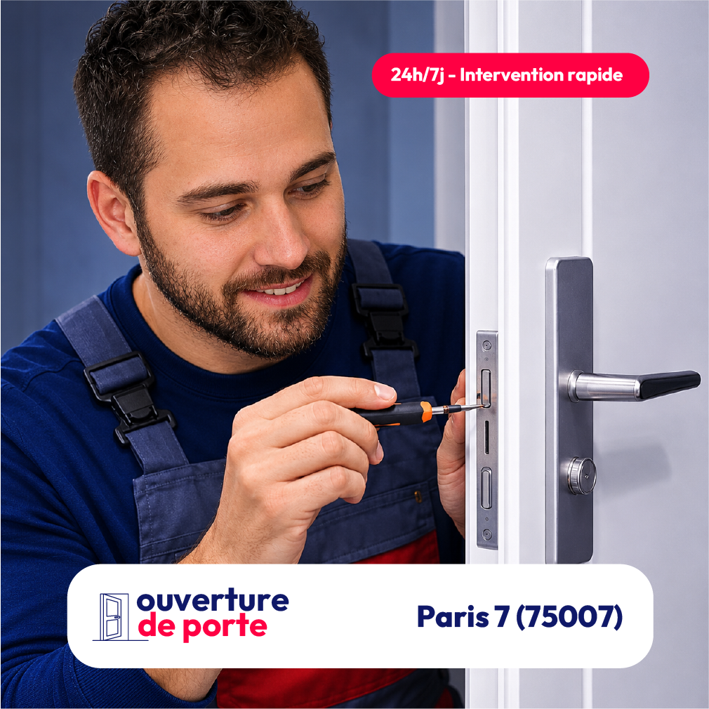Serrurier à Paris 7 (75007)